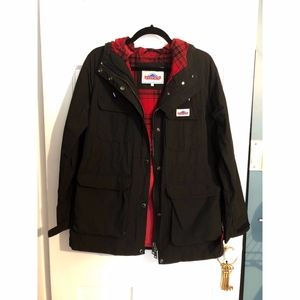 madewell x penfield | kasson parka in true black